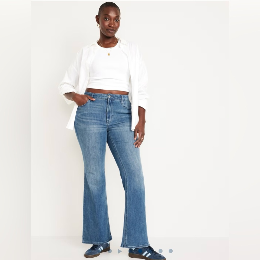 NWT! Old Navy High Rise Flares